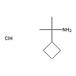 2-cyclobutylpropan-2-amine hydrochloride