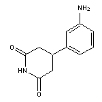 4-(3-aminophenyl)piperidine-2,6-dione