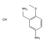 3-(aminomethyl)-4-methoxyaniline hydrochloride