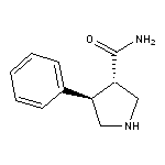 rac-(3R,4S)-4-phenylpyrrolidine-3-carboxamide