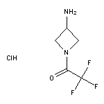 1-(3-aminoazetidin-1-yl)-2,2,2-trifluoroethan-1-one hydrochloride