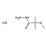 2-methoxy-2-methylpropanehydrazide hydrochloride