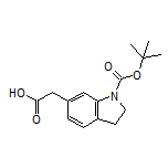 1-Boc-indoline-6-acetic Acid