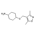 4-[(dimethyl-1,2-oxazol-4-yl)methoxy]cyclohexan-1-amine