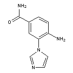 4-amino-3-(1H-imidazol-1-yl)benzamide