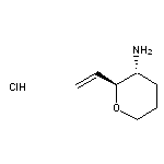 rac-(2R,3S)-2-ethenyloxan-3-amine hydrochloride