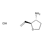 rac-(2R,3S)-2-ethenyloxolan-3-amine hydrochloride