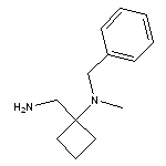 1-(aminomethyl)-N-benzyl-N-methylcyclobutan-1-amine