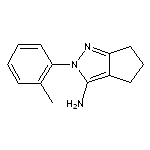 2-(2-methylphenyl)-2H,4H,5H,6H-cyclopenta[c]pyrazol-3-amine