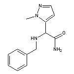 2-(benzylamino)-2-(1-methyl-1H-pyrazol-5-yl)acetamide