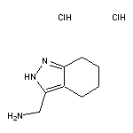 4,5,6,7-tetrahydro-2H-indazol-3-ylmethanamine dihydrochloride