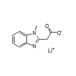 Lithium 2-(1-Methyl-2-benzimidazolyl)acetate