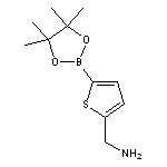 [5-(tetramethyl-1,3,2-dioxaborolan-2-yl)thiophen-2-yl]methanamine