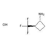 rac-(1R,2R)-2-(trifluoromethyl)cyclobutan-1-amine hydrochloride