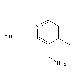 (4,6-dimethylpyridin-3-yl)methanamine hydrochloride