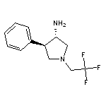 rac-(3R,4S)-4-phenyl-1-(2,2,2-trifluoroethyl)pyrrolidin-3-amine