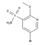 5-bromo-2-methoxypyridine-3-sulfonamide