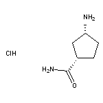 rac-(1R,3S)-3-aminocyclopentane-1-carboxamide hydrochloride