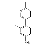 6-methyl-5-(6-methylpyridin-3-yl)pyridin-2-amine