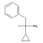 2-cyclopropyl-1-phenylpropan-2-amine