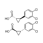 trans-2-(3,4-Dichlorophenyl)cyclopropanecarboxylic Acid