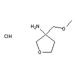 3-(methoxymethyl)oxolan-3-amine hydrochloride