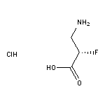 (2S)-3-amino-2-fluoropropanoic acid hydrochloride