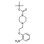 tert-butyl 4-[2-(2-aminophenoxy)ethyl]piperazine-1-carboxylate