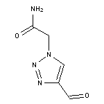 2-(4-formyl-1H-1,2,3-triazol-1-yl)acetamide