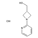 [1-(pyridin-2-yl)azetidin-3-yl]methanol hydrochloride