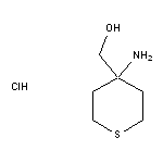 (4-aminothian-4-yl)methanol hydrochloride