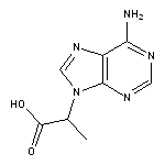 2-(6-amino-9H-purin-9-yl)propanoic acid