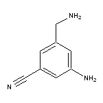 3-amino-5-(aminomethyl)benzonitrile