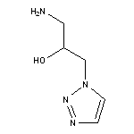 1-amino-3-(1H-1,2,3-triazol-1-yl)propan-2-ol