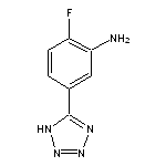 2-fluoro-5-(1H-1,2,3,4-tetrazol-5-yl)aniline