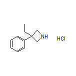 3-Ethyl-3-phenylazetidine Hydrochloride