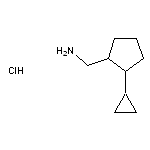 (2-cyclopropylcyclopentyl)methanamine hydrochloride