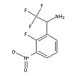 2,2,2-trifluoro-1-(2-fluoro-3-nitrophenyl)ethan-1-amine