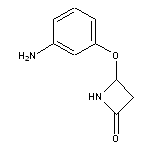 4-(3-aminophenoxy)azetidin-2-one