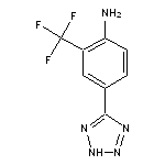 4-(2H-1,2,3,4-tetrazol-5-yl)-2-(trifluoromethyl)aniline