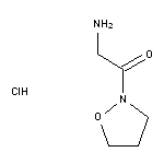 2-amino-1-(1,2-oxazolidin-2-yl)ethan-1-one hydrochloride