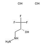 (2R)-1,1,1-trifluoro-3-hydrazinylpropan-2-ol dihydrochloride