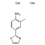 2-methyl-4-(1,3-oxazol-2-yl)aniline dihydrochloride