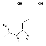 1-(1-ethyl-1H-imidazol-2-yl)ethan-1-amine dihydrochloride