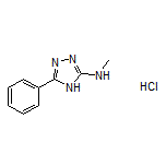 N-Methyl-5-phenyl-4H-1,2,4-triazol-3-amine Hydrochloride