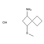 3-methoxyspiro[3.3]heptan-1-amine hydrochloride