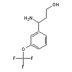 3-amino-3-[3-(trifluoromethoxy)phenyl]propan-1-ol