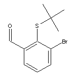 3-bromo-2-(tert-butylsulfanyl)benzaldehyde