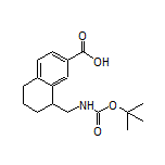 8-[(Boc-amino)methyl]-5,6,7,8-tetrahydronaphthalene-2-carboxylic Acid