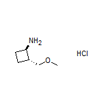 (1R,2R)-2-(Methoxymethyl)cyclobutanamine Hydrochloride